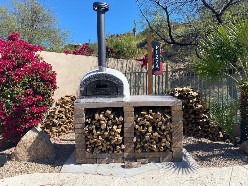 BUENA VENTURA "BLACK" PREMIUM PIZZA OVEN **NEW MODEL** - Authentic Pizza Ovens Australia