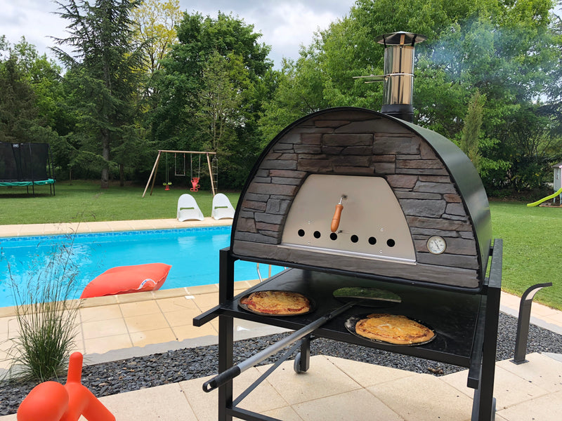Maximus PRIME PORTABLE PIZZA OVEN BLACK - Authentic Pizza Ovens Australia