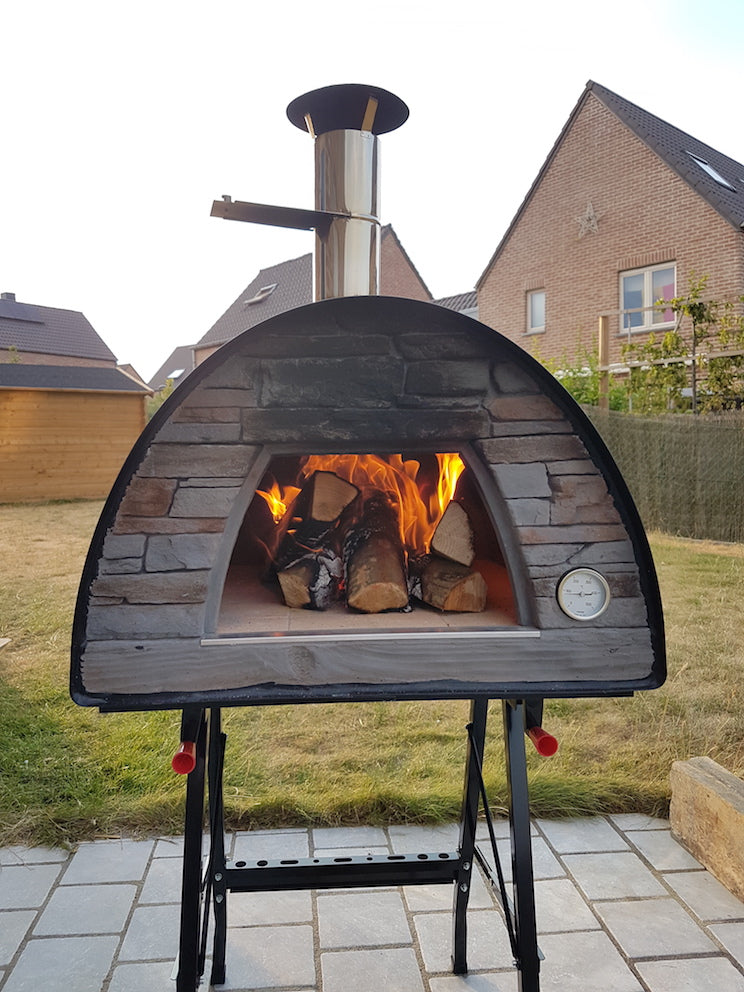 MAXIMUS MOBILE PIZZA OVEN BLACK