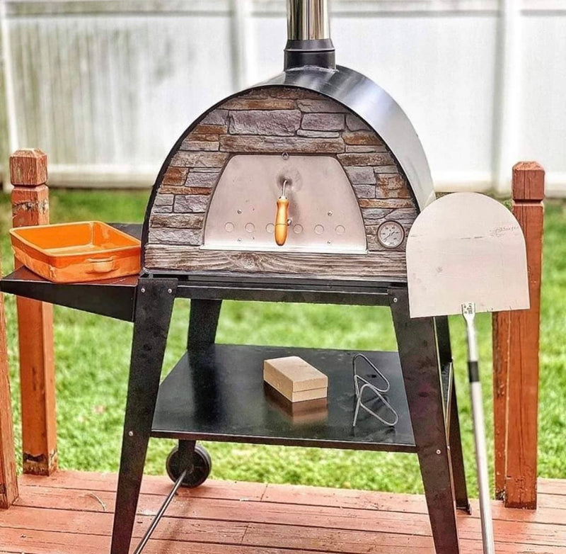MAXIMUS MOBILE PIZZA OVEN BLACK