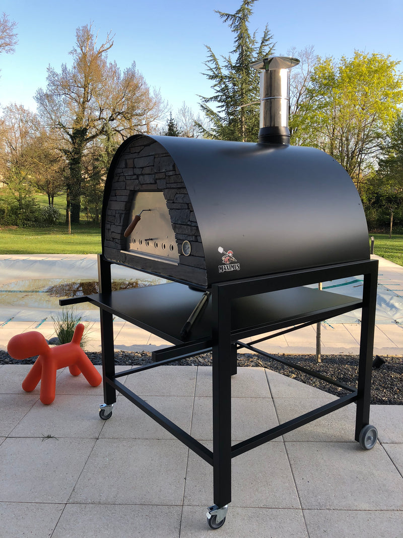 Maximus PRIME PORTABLE PIZZA OVEN BLACK