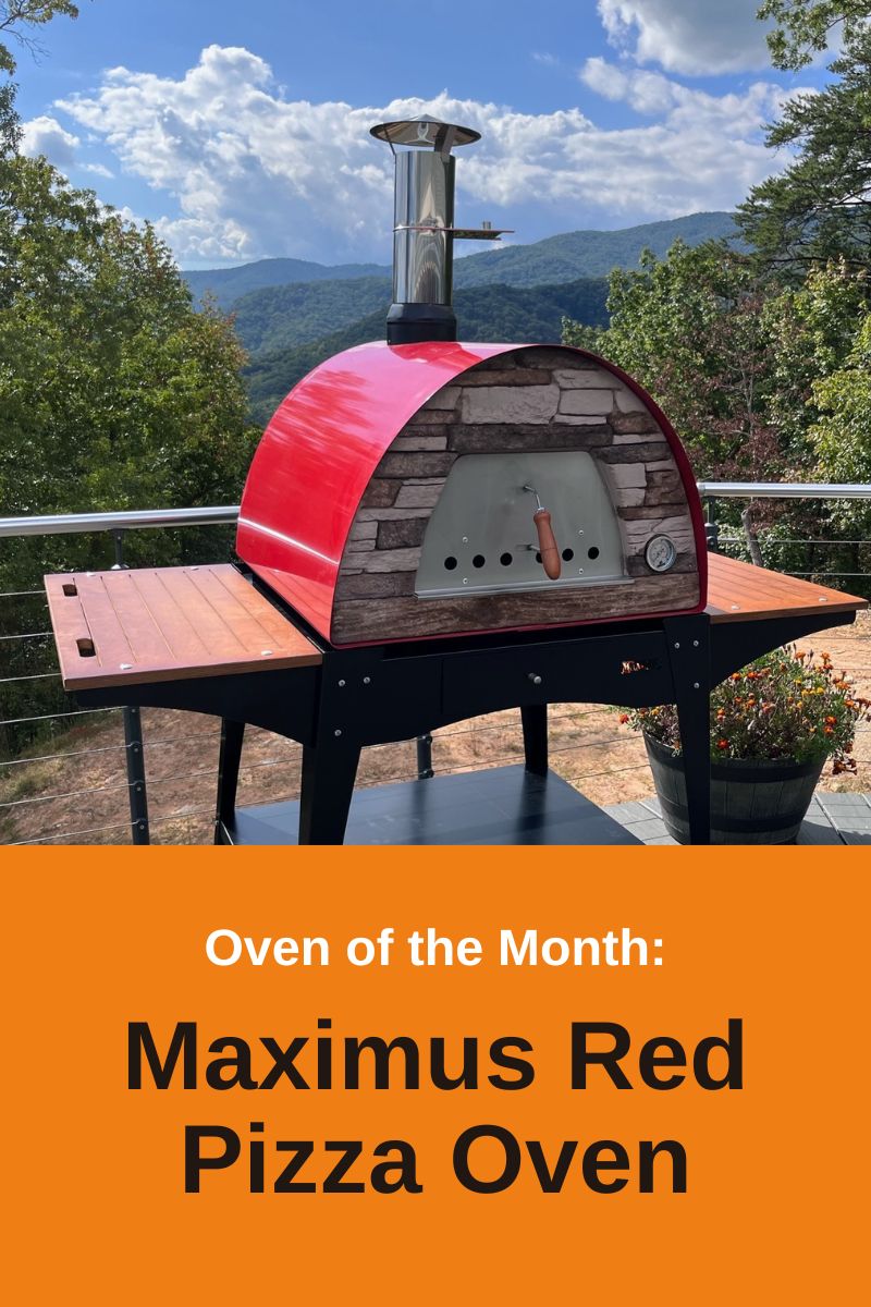 Oven of the Month: The Maximus Red Pizza Oven