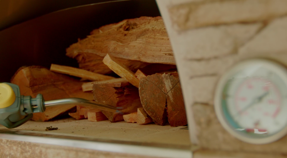 How to Start a Fire in Your Pizza Oven