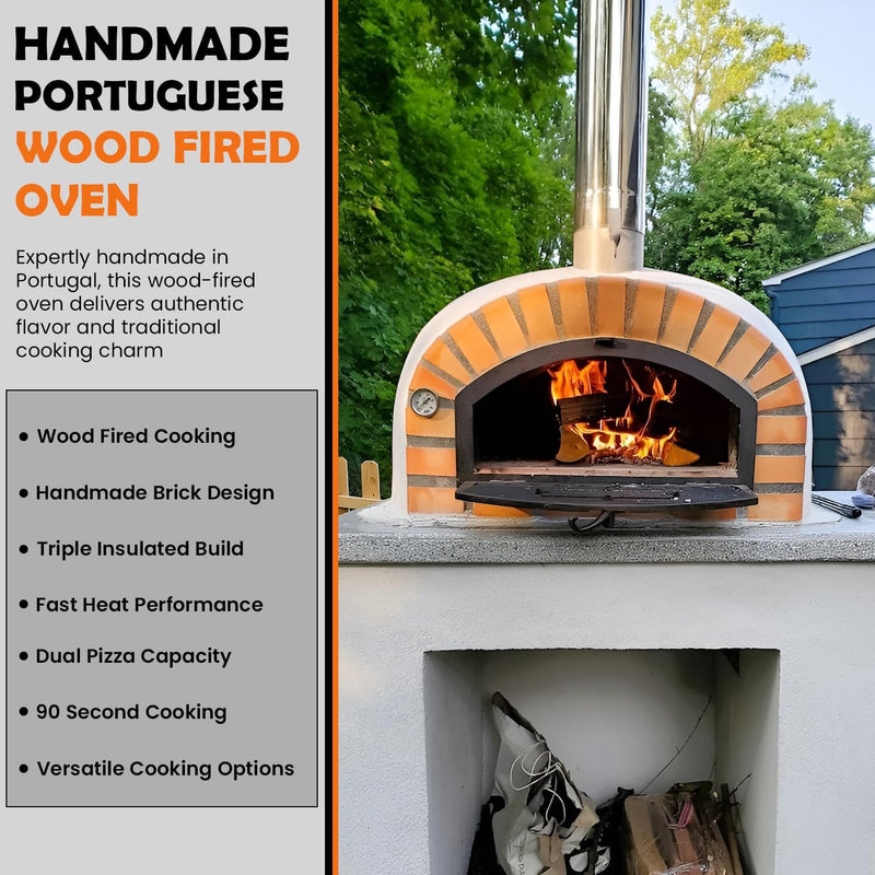 Pizzaioli Premium Wood-Fired Pizza Oven