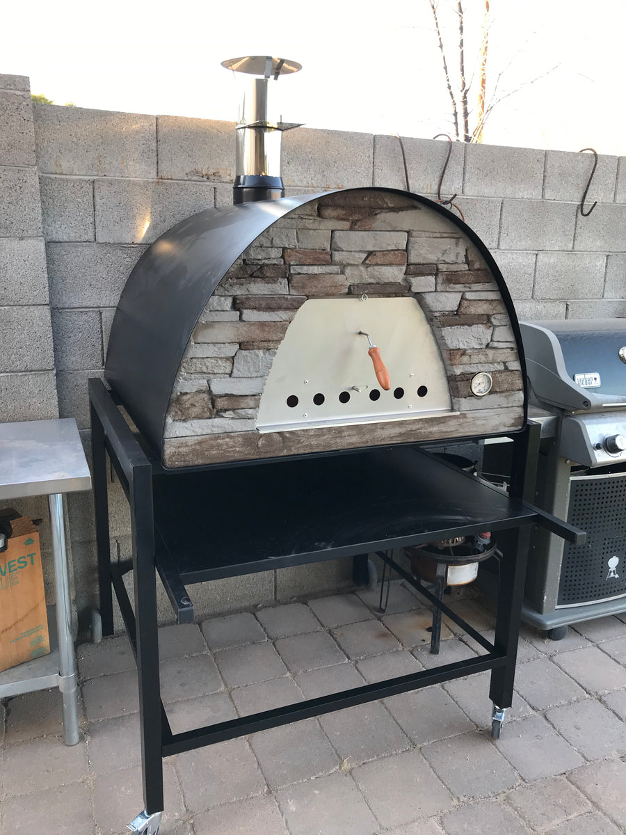 Maximus Prime Portable Wood-Fired Pizza Oven – Black