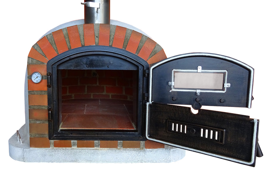 Lisboa Rustic Arch Premium Wood-Fired Pizza Oven