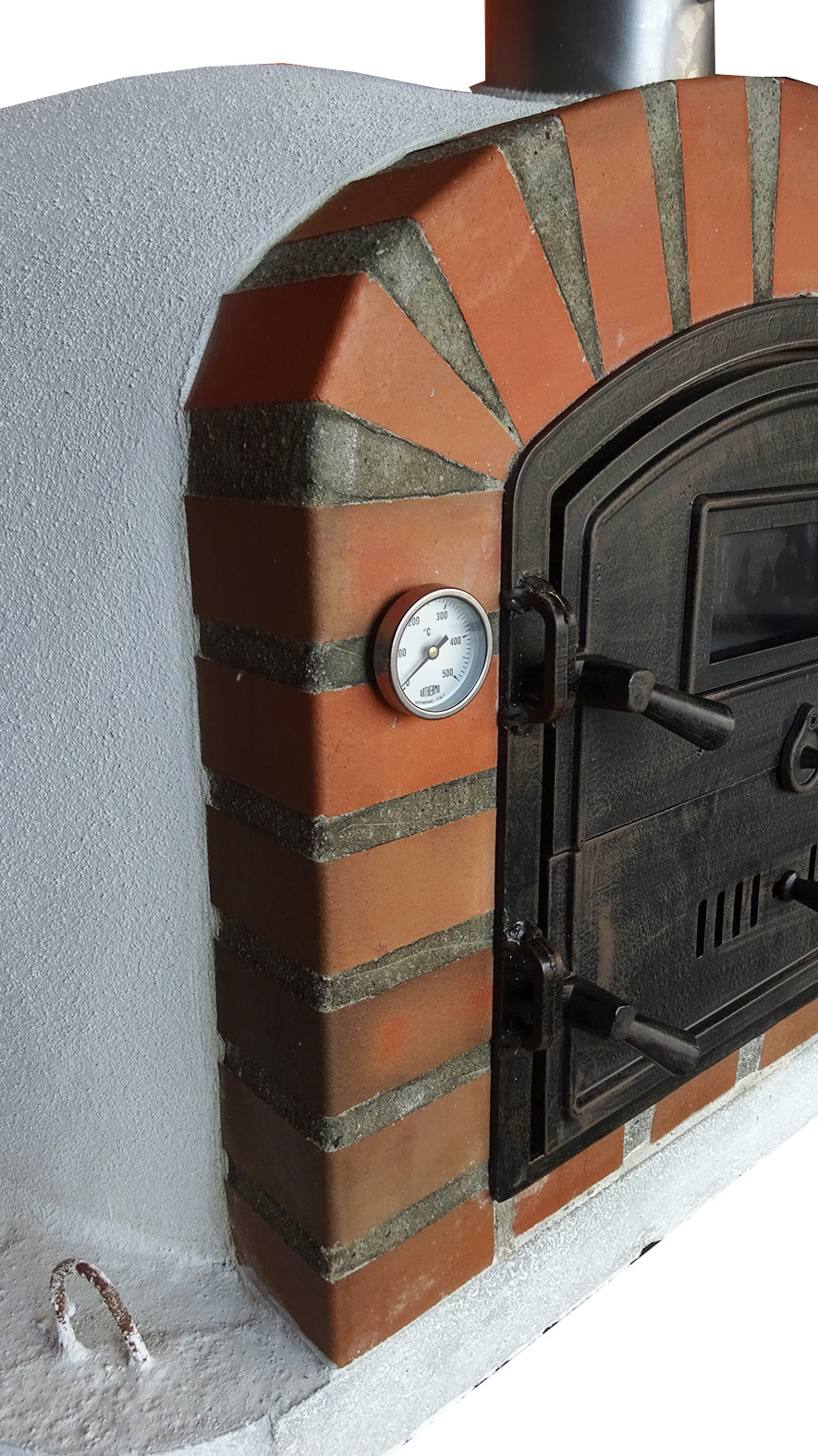 Lisboa Rustic Arch Premium Wood-Fired Pizza Oven