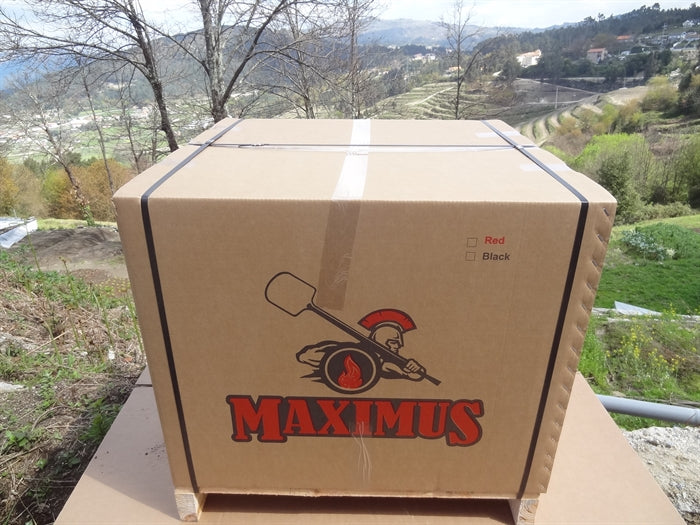 MAXIMUS MOBILE PIZZA OVEN RED PACKAGING - Authentic Pizza Ovens Australia