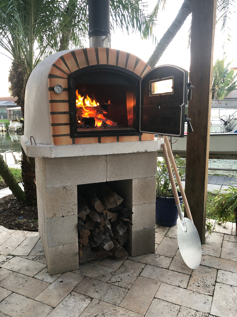 OUTDOOR LISBOA PREMIUM WOOD FIRED PIZZA OVEN  **BRAND NEW** - Authentic Pizza Ovens Australia